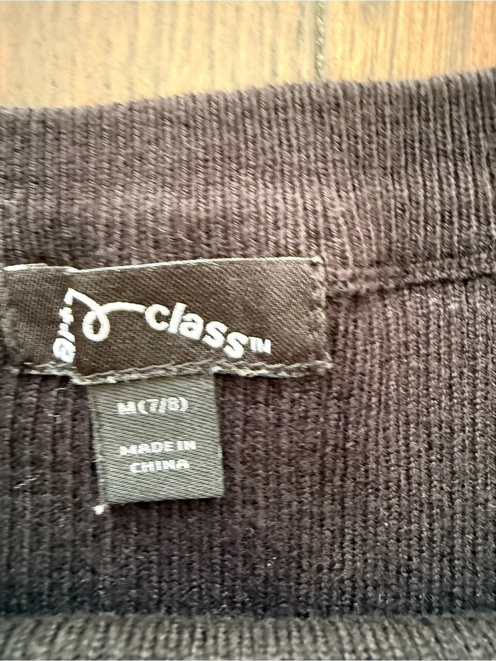 Art Class Black Ribbed Off-the-Shoulder Short-Sleeve Stretchy knit Sweater 7/8